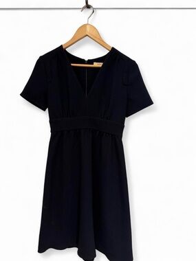 Ba&sh Navy blue dress with belt size S